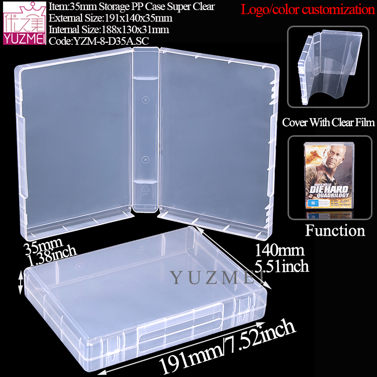 35mm Storage PP Case Super Clear