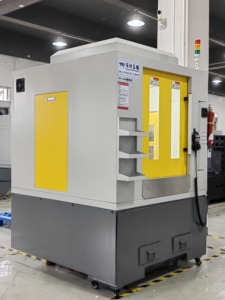 Mini enrutador CNC de 5 ejes, sistema de Control Syntec, fresado de grabado de Metal para Protector de pantalla de teléfono móvil, procesamiento de Metal pequeño - Product Image 4