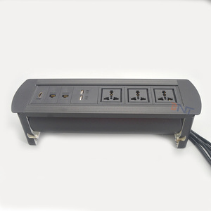 Langlebiger universeller Power-Tisch usb-Ladegerät-Steckdose Steckdose Tischdose manueller Flip-Dekor Tischdose - Product Image 3