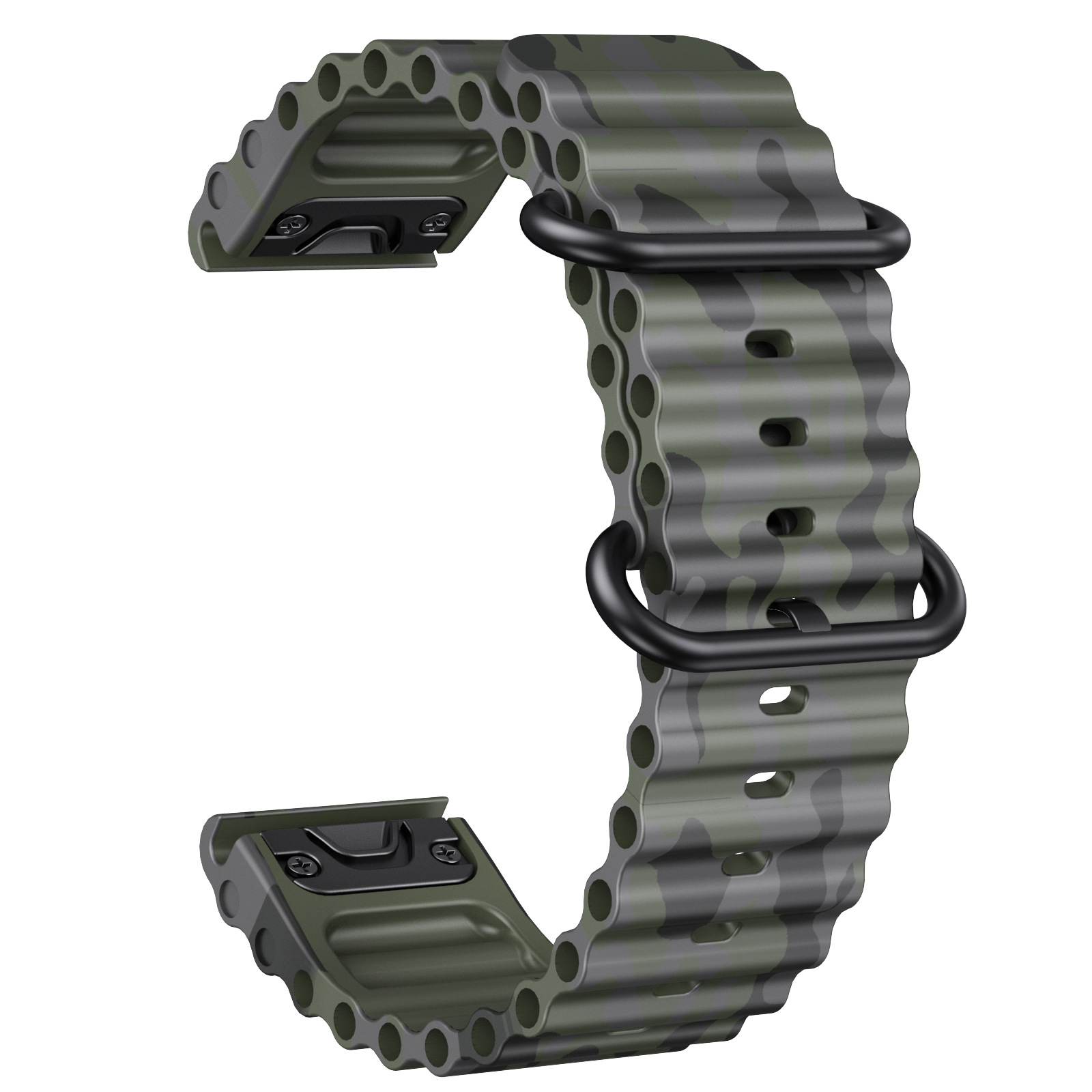bras camouflage vert