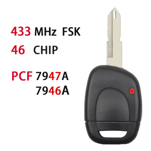 Renault Clio Modus Renault Master travauxhall Vauxhall Movano Vivaro Primastar Ne73 Vac102 için araba yedek anahtar Renault 46a Car 47a - Product Image 2