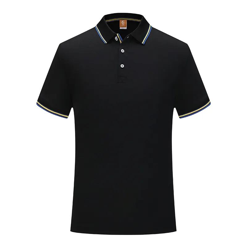 Kaus Oblong Custom Pria 100% Katun Cetak Custom Kaos Polo Shirt