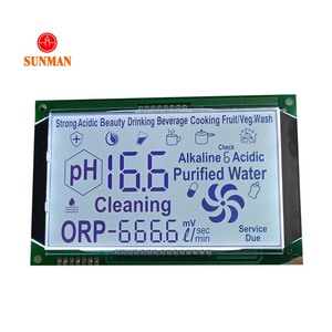 Filtro de sensor de agua de voltaje y temperatura inteligente digital personalizado Rohs purificador Ro dispensador de control de flujo pantalla Lcd