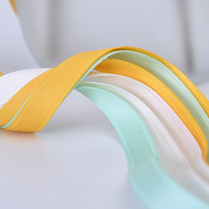 9MM Polyester Cotton <strong>Ribbon</strong> for Bag Handle Personalized <strong>Ribbon</strong> Custom Printed Bow With Logo Gift Box String Bow - Product Image 2