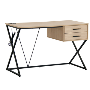 Precio al por mayor de fábrica, alta calidad, oficina en casa, escritorio grande de madera para ordenador con cajones de almacenamiento, mesa para ordenador - Product Image 1