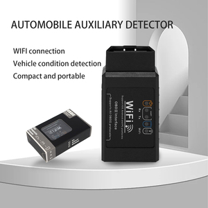 WiFi V1.5 OBDII车载诊断系统2无线扫描仪探测器黑色彩色读码器车载诊断工具 - Product Image 4