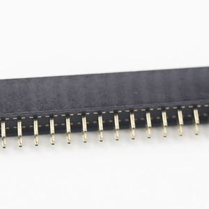 ストレートピンヘッダー2.54MMピッチ2x10P 2*15P 2x30P 2x40P 02 ~ 60PIN高さ4.0 + 1.0 DIP3.3mmメスヘッダーコネクター - Product Image 5