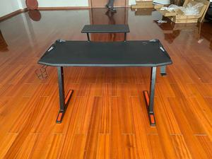 Mesa de juegos profesional tipo Z, escritorio de ordenador con hermoso estilo personalizado, MDF - Product Image 2
