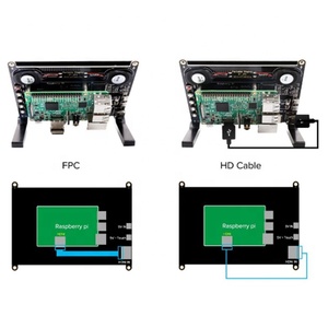 Nessun MOQ personalizzare 5 monitor Raspberry pi lcd monitor mini 5 pollici USB hd ips display a cristalli liquidi 800x480 per Raspberry pi di Windows 7 8 10 - Product Image 5
