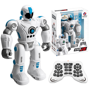 Robot di programmazione con rilevamento dei gesti Smart Demo Police man Robotic toys - Product Image 4