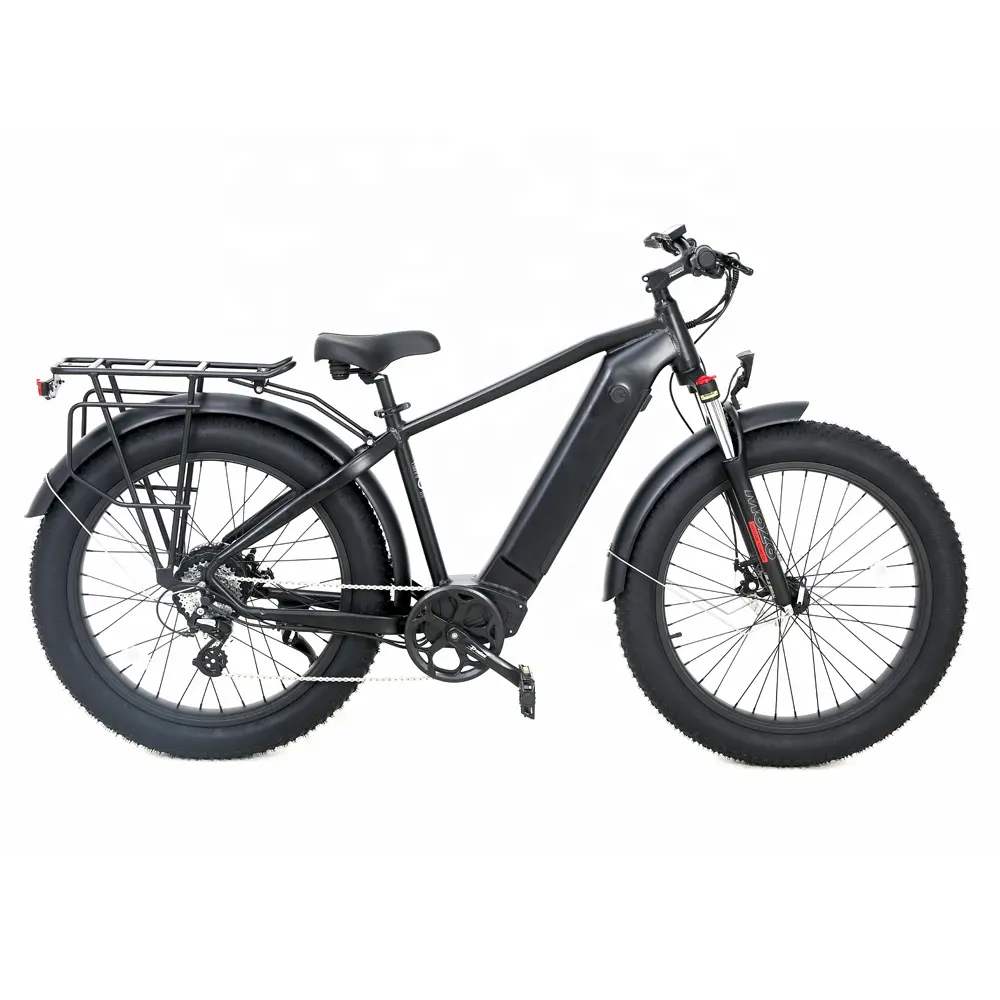 Uma grande venda de alta qualidade Bafang 48V 500W bicicleta elétrica pneu gordo para bicicleta híbrida elétrica adulta