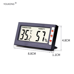 Termómetro Digital LCD, higrómetro, Radar de humedad, temporizador, Sensor de temperatura Digital, TPM-500 - Product Image 6