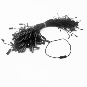 Cheap Price Plastic Hangtag Cord Hangtag Seal Cord <strong>String</strong> <strong>Loop</strong> for Garment Seal <strong>Tag</strong>