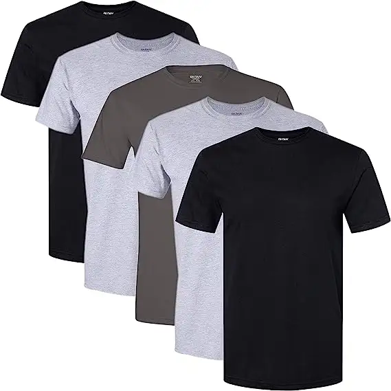 Wholesale High Quality Men's Plain T Shirts White Tee Shirt Custom Sublimation Oversized T-shirts For Summer