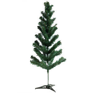 クリスマスツリー用グリーンクリスマスツリーミニPVC耐火枝装飾 - Product Image 2