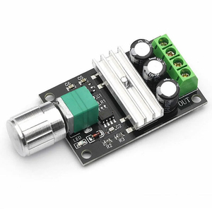 DC 6V 12V 24V 28VDC 3A 80W <strong>PWM</strong> Motor <strong>Speed</strong> <strong>Controller</strong> Regulator Adjustable 3A Motor <strong>Speed</strong> <strong>Controller</strong> Mute Large Torque Motor - Product Image 1