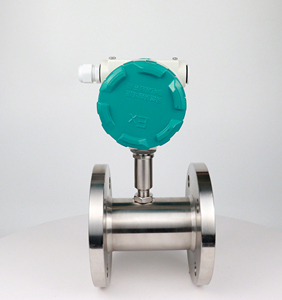 SS304 SS316L Agua Aceite Líquido RS485 4-20mA Salida de pulso Medidor de flujo de agua digital Sensor de flujo de turbina - Product Image 4