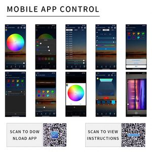 DC12V RGB Wifi LED Controller Android /IOS Mini + IR 24 tasti 44 tasti telecomando per 5050 SMD luce a strisce LED tramite Smartphone - Product Image 4