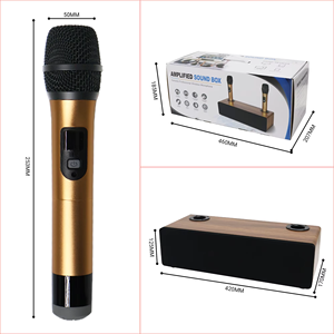 Lebeth TV-32 10W Hifi Nhà <span class=keywords><strong>Karaoke</strong></span> Loa Với Xách Tay Mini Micro Không Dây Cho Nhà <span class=keywords><strong>Karaoke</strong></span> Bên - Product Image 5