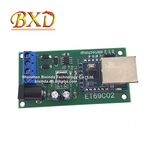 Módulo de servidor de puerto Serial ET69C02, convertidor RS485 a red Ethernet, TCP/IP, UDP, TCP, Servidor de Cliente, Modbus, esclavo maestro