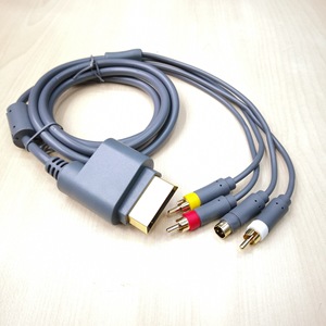 สายเคเบิลวิดีโอและเสียงสำหรับเครื่องเล่นเกม Xbox 360สาย AV RCA คอมโพสิตสาย AV S-AV ส่วนประกอบ AV - Product Image 4