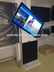43 5565インチフロアスタンディング垂直LCD広告ディスプレイ360度自動回転デジタルタッチディスプレイAndroidOS - Product Image 4