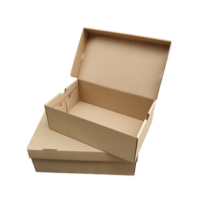 Nhà Máy Trực Tiếp Hộp Giấy Sóng Cho Hộp Giày Bao Bì Thân Thiện Với Môi Có Thể Gập Lại Thiết Kế Cho Hộp Giày Bao Bì - Product Image 3