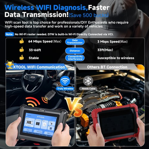 XTOOL D7W D7WIFI двунаправленная диагностика всех систем и программатор ключей поддержка кодирования ECU может FD & DOIP 40 + услуги - Product Image 2