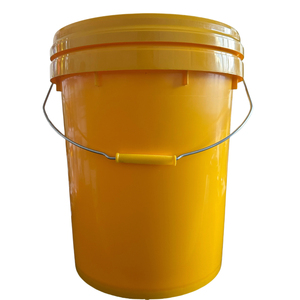 Metal saplı 18 litrelik plastik varil yuvarlak HDPE PP malzeme gıda sınıfı su boya süt benzinli yağ depolama için geri dönüştürülebilir - Product Image 1