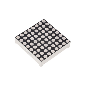 Alta luce Mini 16pin 3mm 32x32mm 8x8 digitale rosso comune catodo LED Dot Matrix LED tubo modulo di visualizzazione 1088AS