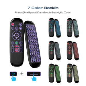 M6 Wireless Mini Android TV Box PC <strong>Keyboard</strong> with Air Mouse &amp; Remote <strong>Control</strong> 2.4GHz Frequency Fixed <strong>Code</strong> Plastic Material - Product Image 5