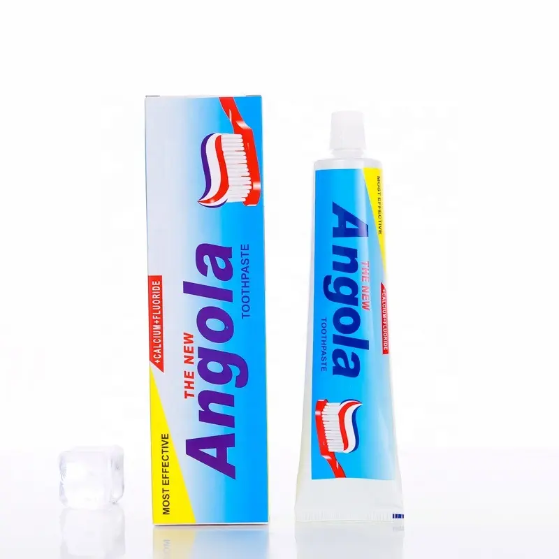 Private Label Non Fluoride Toothpaste Whitening Angola Toothpaste Manufacturer