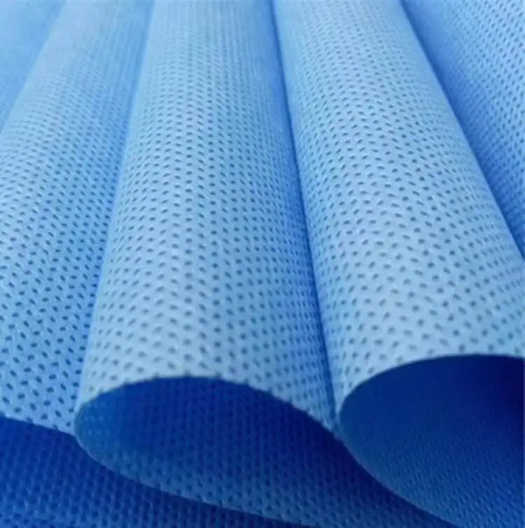 चिकित्सा उपयोग dustproof सांस पीपी एसएमएस spunbonded nonwoven कपड़े