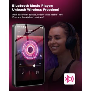 80GB 4.0\&quot; Touchscreen <strong>MP4</strong> <strong>Player</strong> <strong>with</strong> for Bluetooth &amp; WiFi Built-in Speaker for Spotify Capable for Kids - Product Image 4