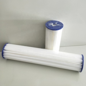 Yüksek kaliteli 20 inç PE kağıt kıvrımlı filtre kartuşu jumbo pp pileli polyester su filtreleri - Product Image 3