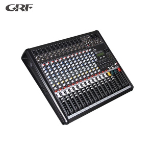 Canlı ses ve stüdyo uygulamaları için GRF 12 giriş kanalı yüksek performanslı karıştırma konsolu ses mikseri - Product Image 3