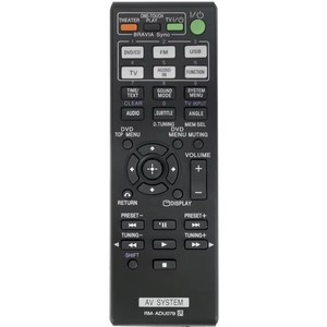 รีโมทคอนโทรล RM-ADU079สำหรับ Sony AV System DVD Home Theater Control - Product Image 5