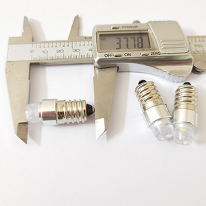 หลอดไฟคริสตัลขนาดเล็ก E14 Base 2 SMD Led,หลอดไฟ LED 1W 12V สำหรับเปลี่ยนหลอดไฟมาร์กเกอร์ท้ายรถ RV - Product Image 5