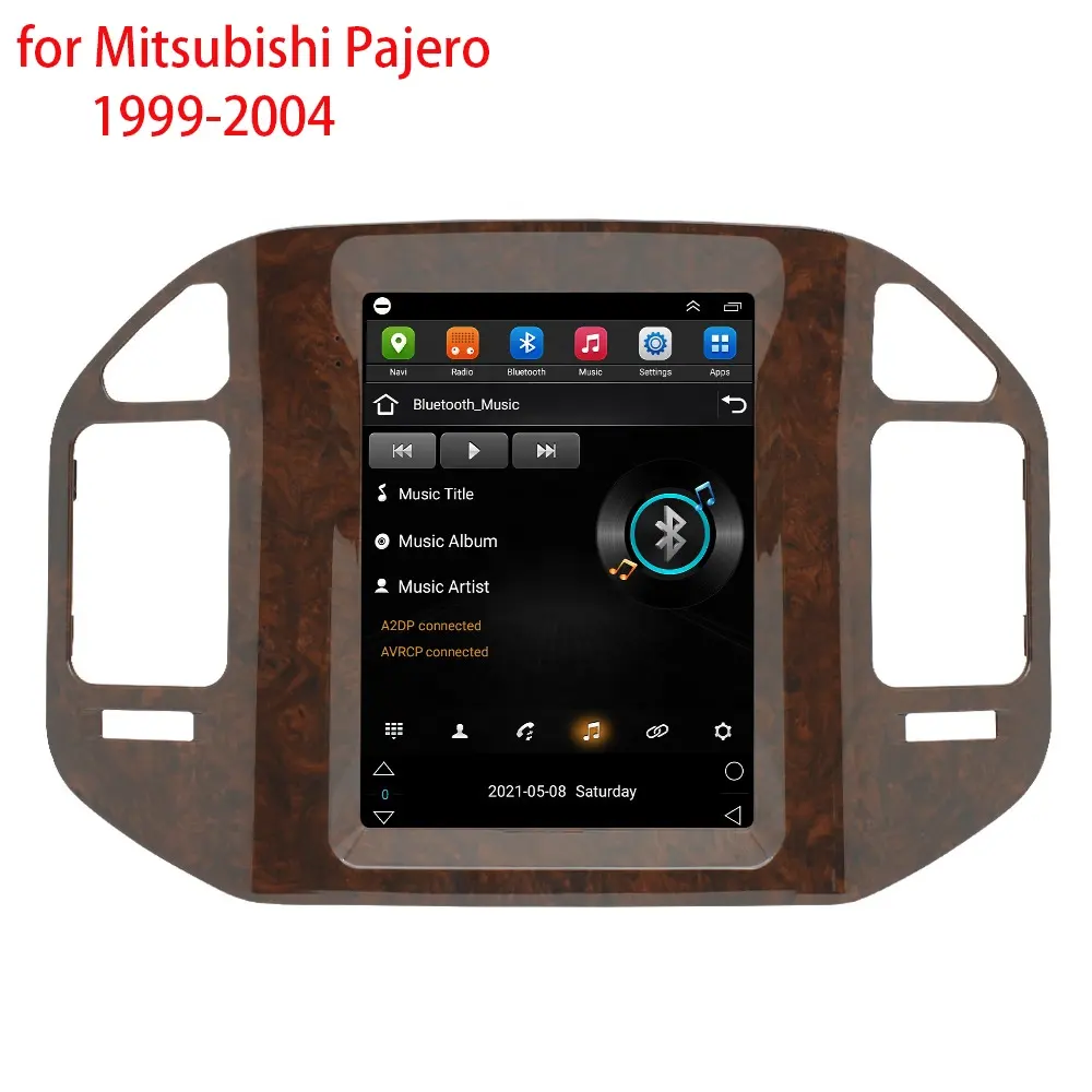 Оптовая продажа, 9,7 дюймовый автомобильный DVD-плеер Android, система GPS-навигации для Mitsubishi Pajero 1999-2004, автомобильное стерео, мультимедийное радио
