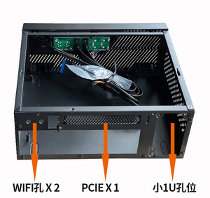 Custom CNC Aluminum Sff Itx HTPC <strong>Computer</strong> <strong>Case</strong> Matx PC <strong>Case</strong> with Type c - Product Image 2