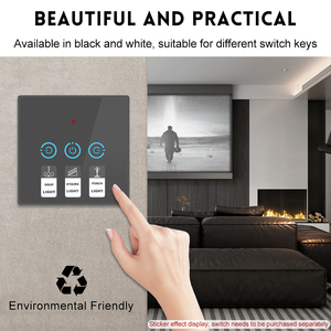 Englisch Touch Switch Muster Aufkleber Formulierung Etikett mit Klebstoff für Eu Us Brasilien Smart Button Push Wall Wifi Lichtsc halter - Product Image 4