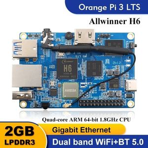 Orange Pi 3 LTS ban phát triển Allwinner H6 Android Linux lập trình hệ thống robot hỗ trợ mô-đun điện tử và Bộ dụng cụ - Product Image 3