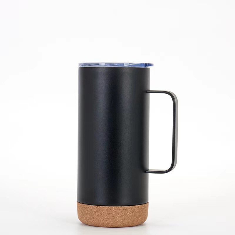 16oz black with handle