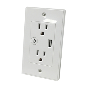 Настенная розетка LEDEAST A27 Tuya с USB-портом - Product Image 3