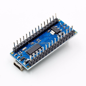 Nano V3.0 CH340 versione migliorata Atmega328P microcontrollore Mini scheda di sviluppo di programmazione USB a TTL con cavo USB