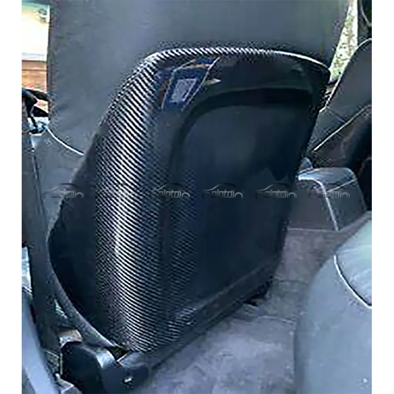 Accessoires d'intérieur de voiture Kit de carrosserie en fibre de carbone Housse de siège arrière de chaise pour BMW E46 M3 2 portes 1998-2004