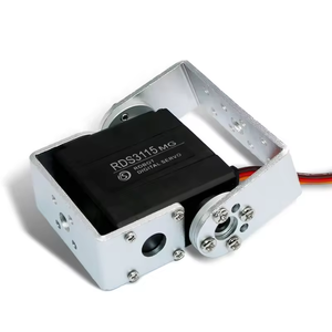 DS SERVO Digitaler Roboterservo 15KG RDS3115 Metallgetriebe Arduino Roboter-Servo mit langem und kurzem geradem U-Halterung Hobbyspielzeug