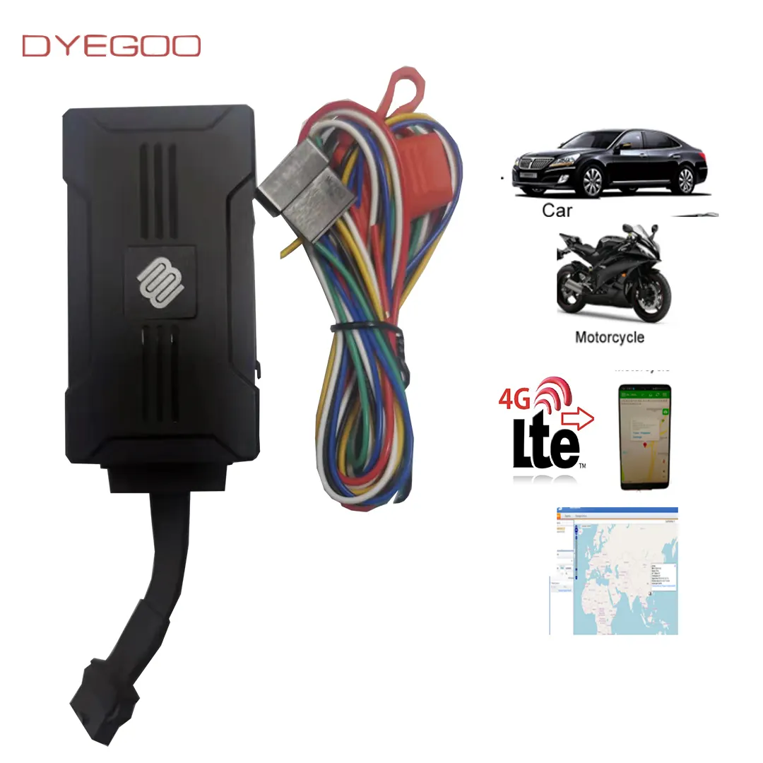 4G gps tracker gadgets d'espionnage de voiture avec moteur coupé en temps réel dispositif de suivi de véhicule à distance