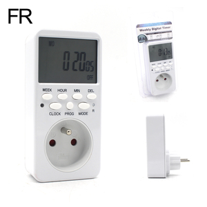 Interruttore Timer elettronico digitale Manhua ciclo 24 ore EU UK US FR presa Timer casa intelligente - Product Image 5