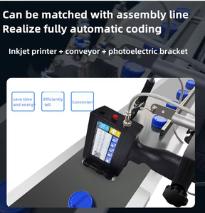 Neuer Zustand Handheld Datums codierung Inkjet-Markierung maschine 1 Jahr Garantie Handbuch Chargen nummer Drucker Fast Dry für Metall